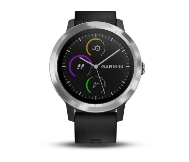 Garmin Vivoactive 3 Srebrny z Czarnym Paskiem - 381619 - zdjęcie 5